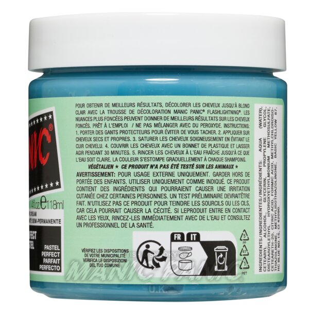 Manic Panic - Cream Tones / Sea Nymph 118ml