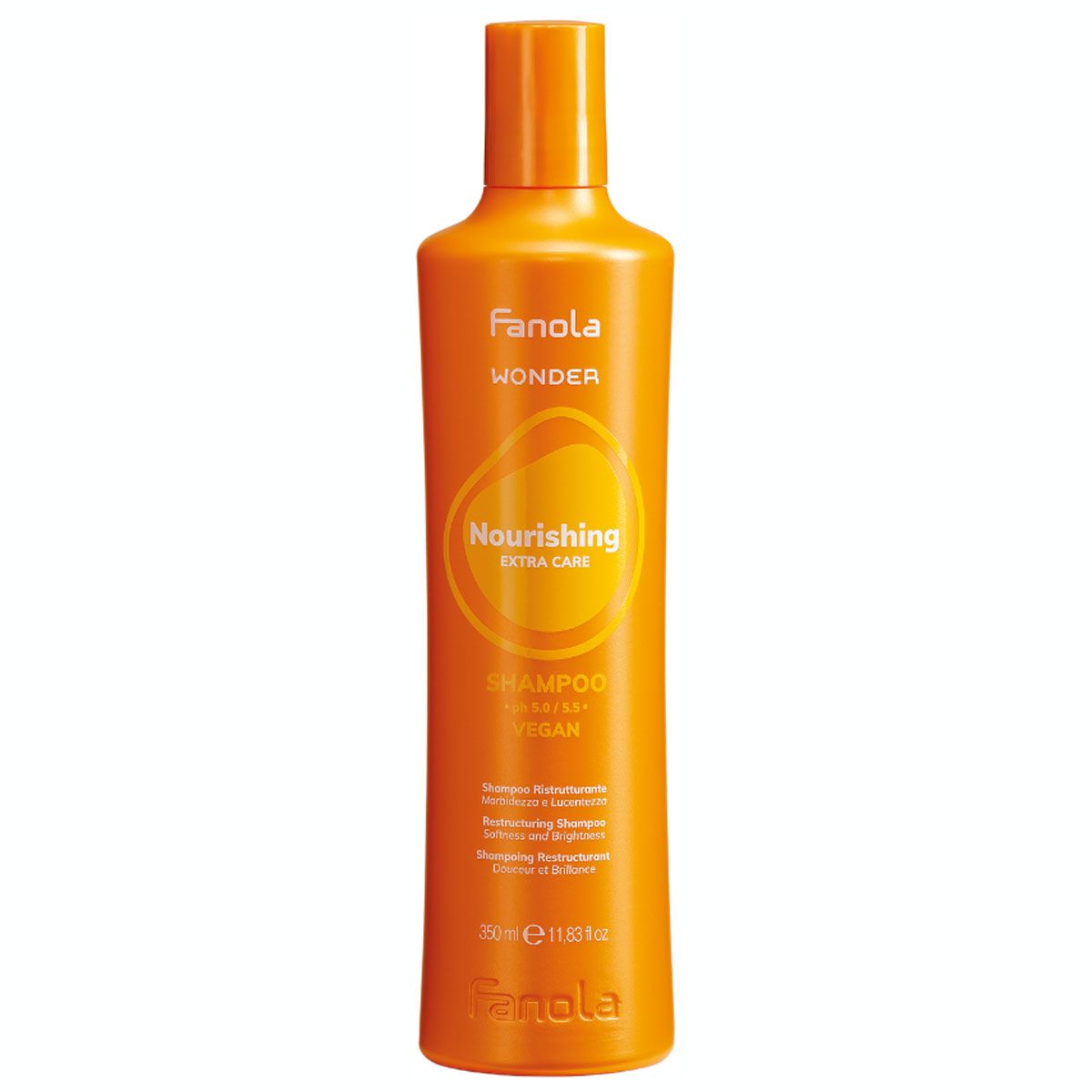 Fanola - Wonder Extra Care Nourishing Shampoo, Conditioner, Mask & Elixir Quad Bundle – Fanola Wonder Extra Care Nourishing Shampoo 350ml