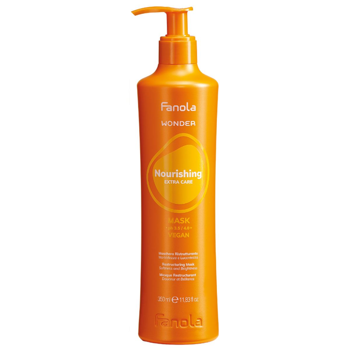 Fanola - Wonder Extra Care Nourishing Shampoo, Conditioner & Mask Trio Bundle – Fanola Wonder Extra Care Nourishing Mask 350ml