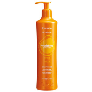 Fanola - Wonder Extra Care Nourishing Shampoo, Conditioner, Mask & Elixir Quad Bundle – Fanola Wonder Extra Care Nourishing Mask 350ml