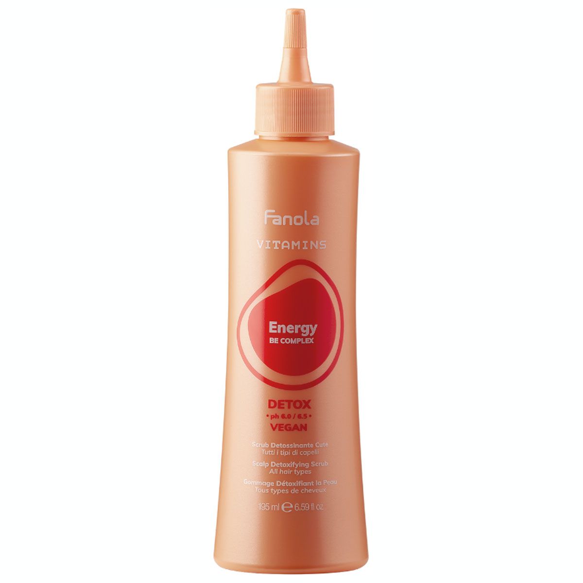 Fanola - Wonder Extra Care Vitamin Energizing Scrub, Shampoo & Lotion Trio Bundle – Fanola Wonder Extra Care Vitamin Energizing Scalp Detoxifying Scrub 195ml