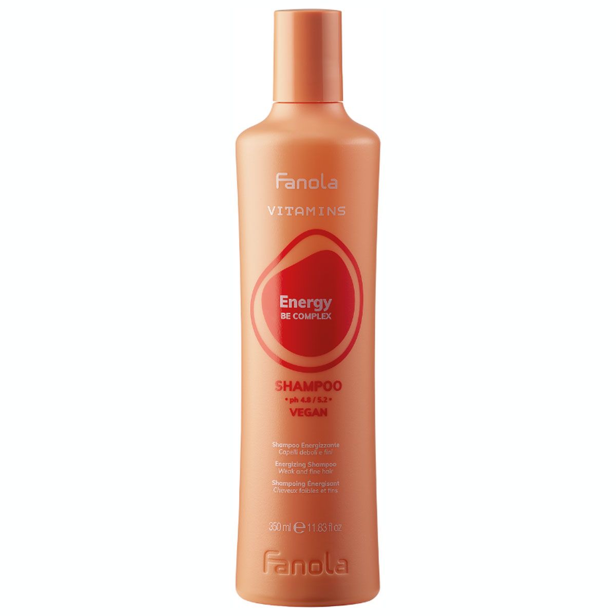 Fanola - Wonder Extra Care Vitamin Energizing Shampoo & Lotion Duo Bundle – Fanola Wonder Extra Care Vitamin Energizing Shampoo 350ml