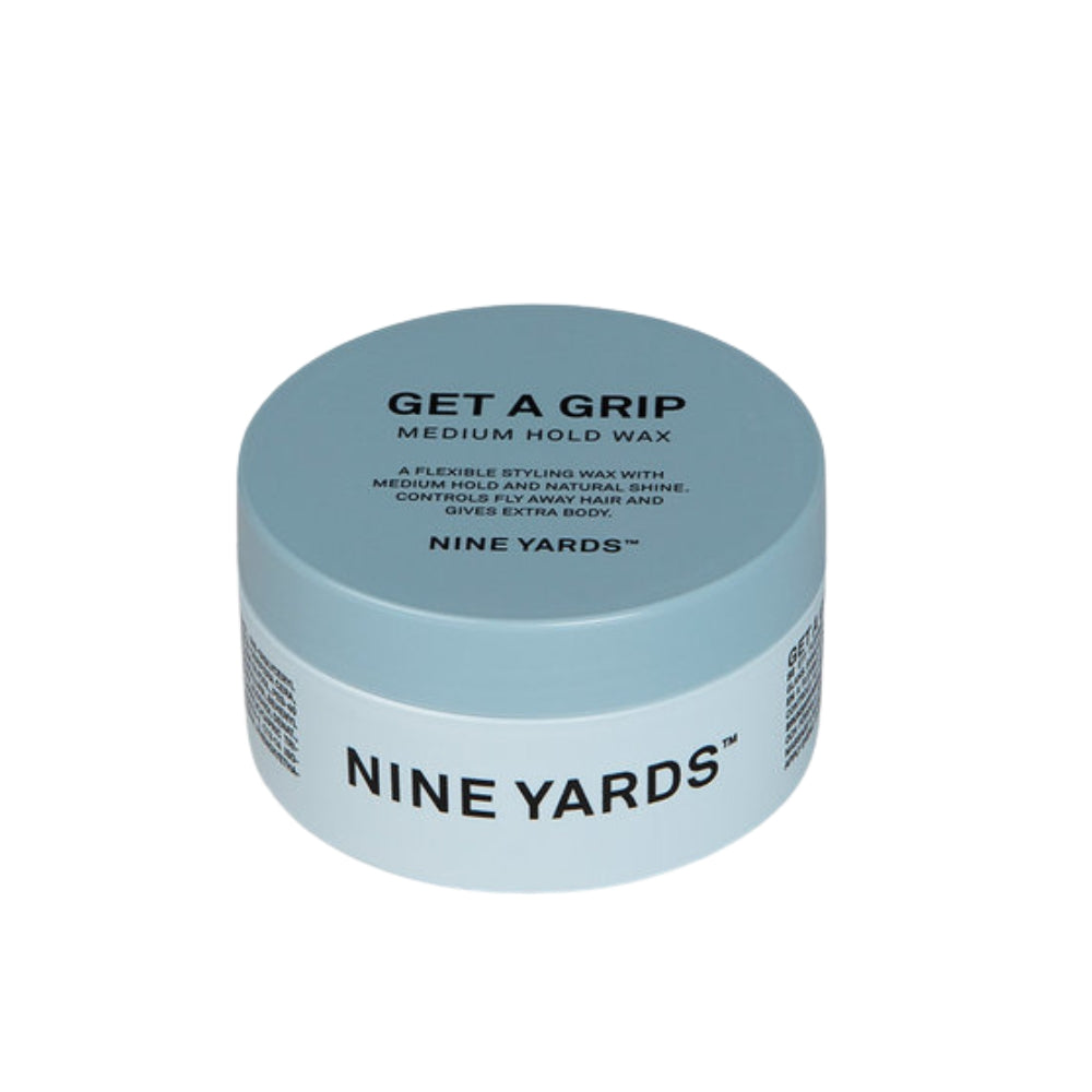 Nine Yards - Get a Grip Medium Hold Wax 100ml – front of pack