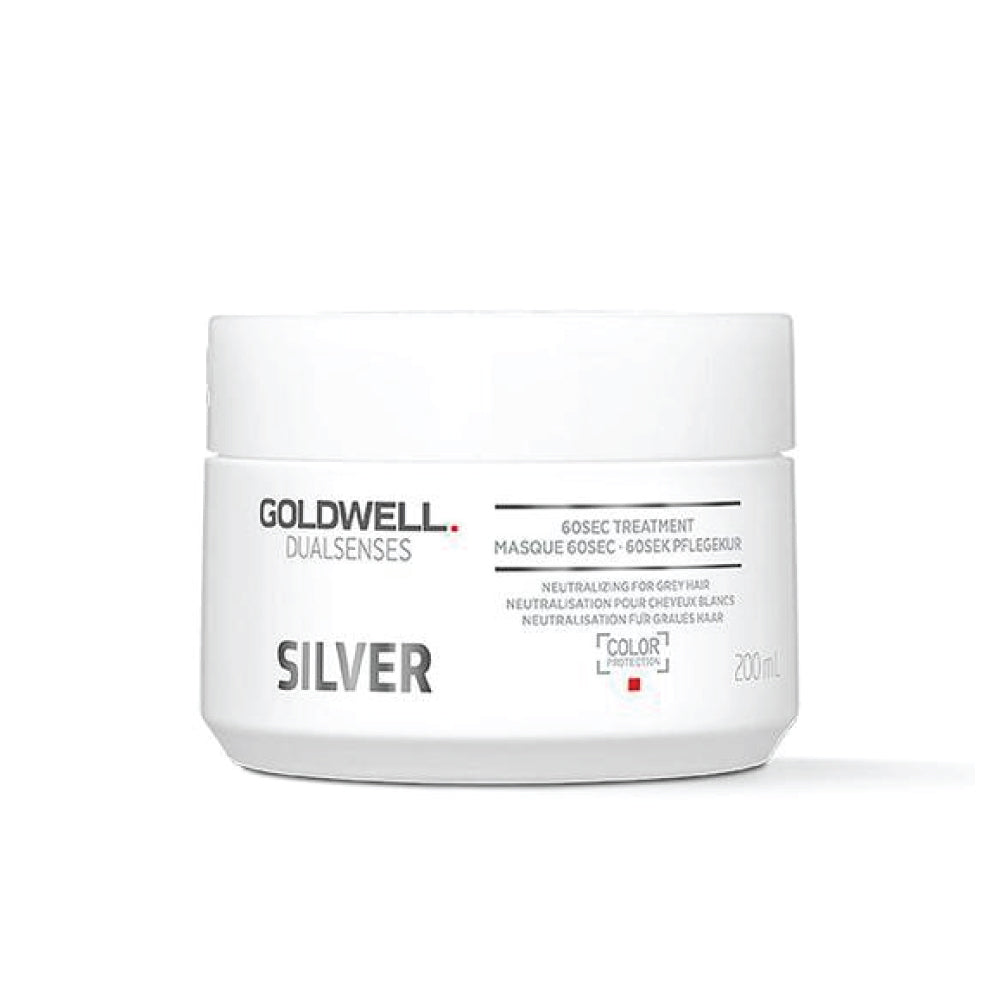 Goldwell - Silver Shampoo, Conditioner & 60sec Treatment Trio Bundle – Goldwell Silver 60sec Treatment 200ml