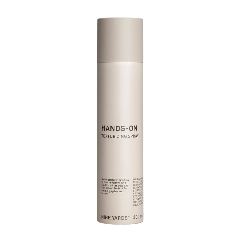 Nine Yards - Hands-On Texturizing Spray 300ml – front of pack