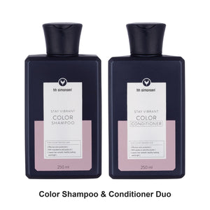 HH Simonsen - Color Shampoo & Conditioner Duo Bundle – bundle contents: Color Shampoo 250ml, Color Conditioner 250ml