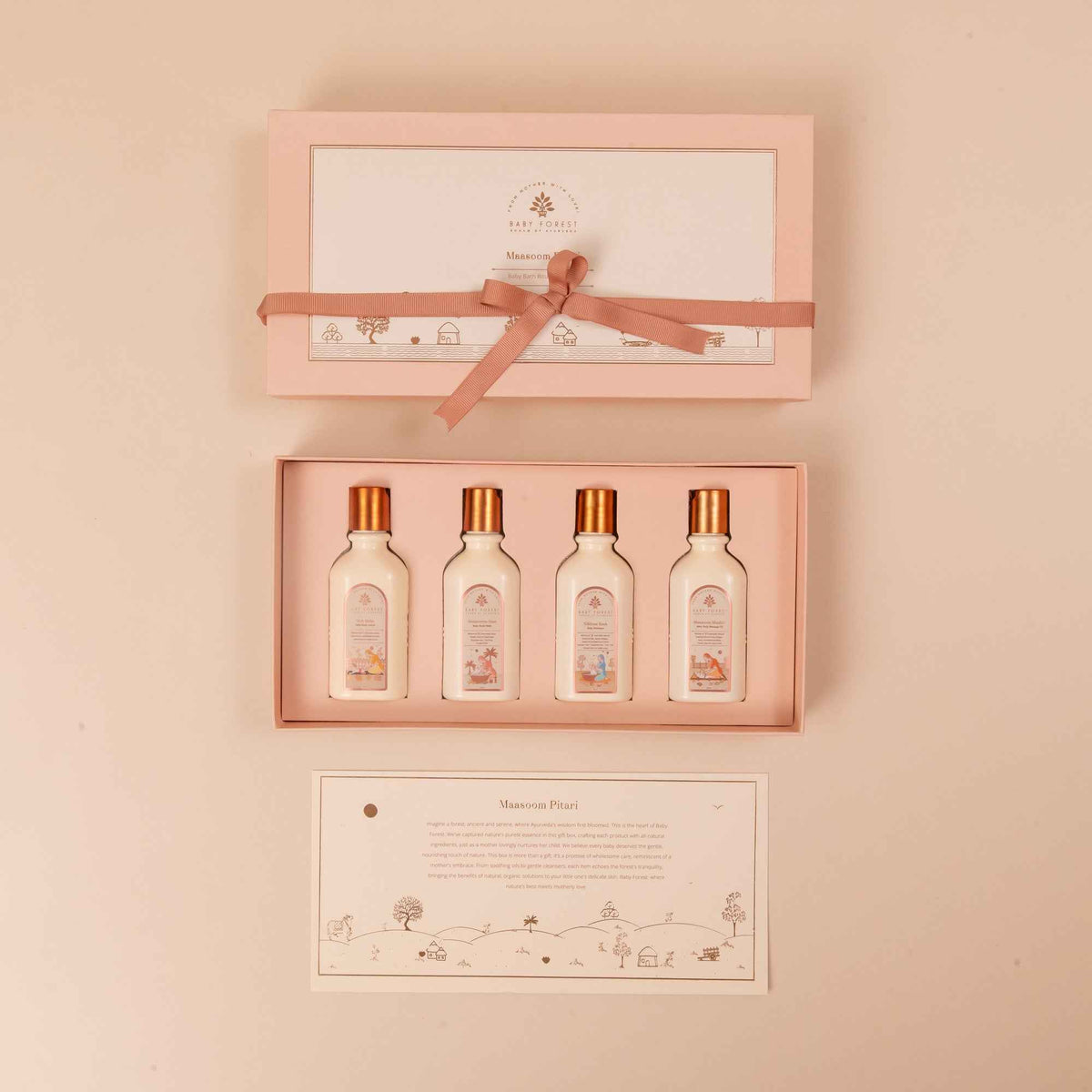Baby Forest - Maasoom Pitari Baby Care Gift Box 4 x 75ml