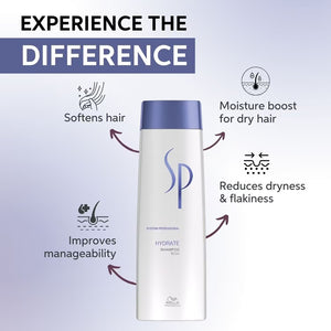 System Professional Classic - Hydrate Shampoo 250ml - Zilion