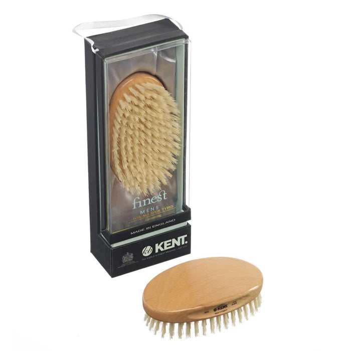 Kent - MG3 mens military hairbrush oval