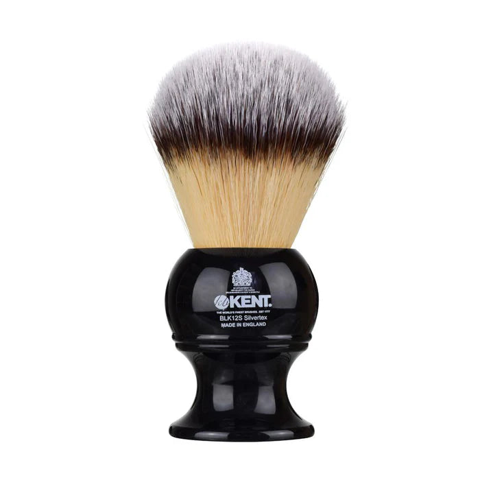Kent - BLK12S Extra Large Synthetic Shaving Brush Black