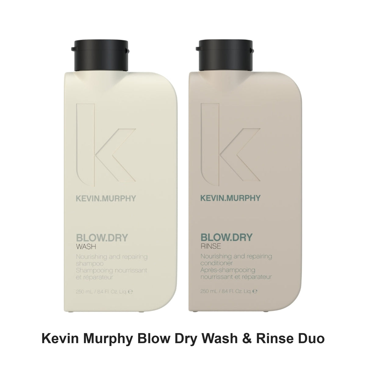Kevin Murphy - Blow Dry Wash & Rinse Duo Bundle – bundle contents: Blow Dry Wash 250ml, Blow Dry Rinse 250ml
