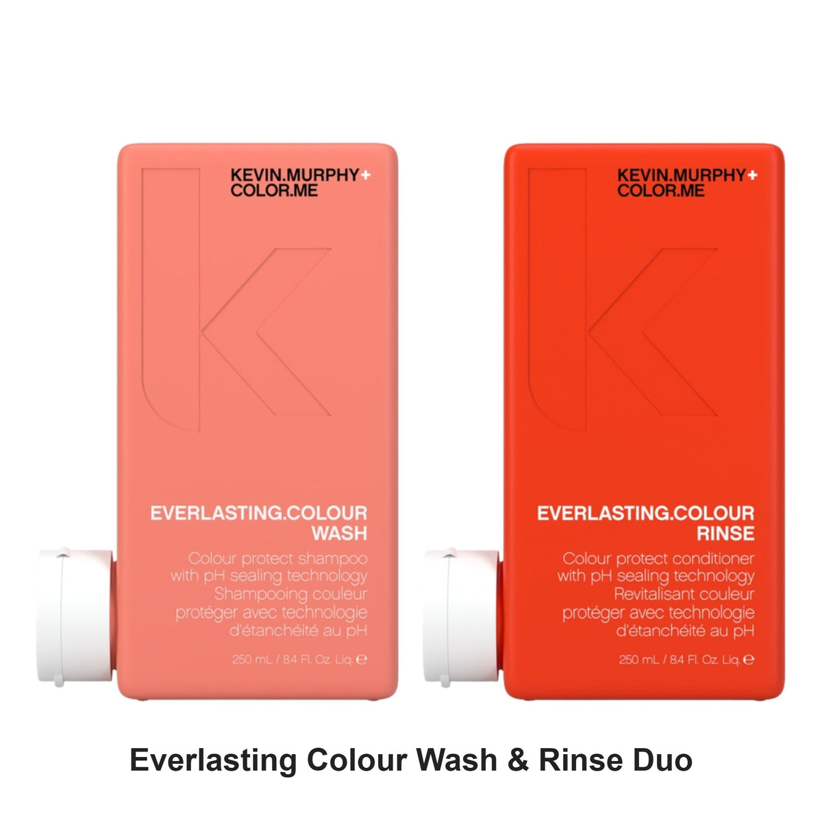 Kevin Murphy - Everlasting Colour Wash & Rinse Duo Bundle – bundle contents: Everlasting Colour Wash 250ml, Everlasting Colour Rinse 250ml