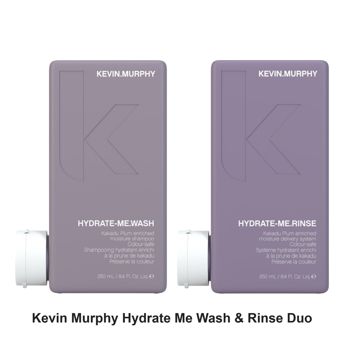 Kevin Murphy - Hydrate Me Wash & Rinse Duo Bundle – bundle contents: Hydrate Me Wash 250ml, Hydrate Me Rinse 250ml