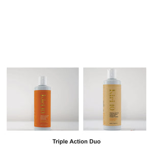 Kiri 10 - Triple Action Keratin Shampoo & Conditioner Duo Bundle – bundle contents: Triple Action Functional Keratin Shampoo 250ml, Triple Action Functional Keratin Conditioner 250ml