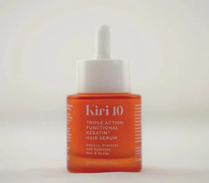 Kiri 10 - Triple Action Keratin Shampoo, Conditioner & Hair Serum Trio Bundle – Kiri 10 Triple Action Functional Keratin Hair Serum 30ml