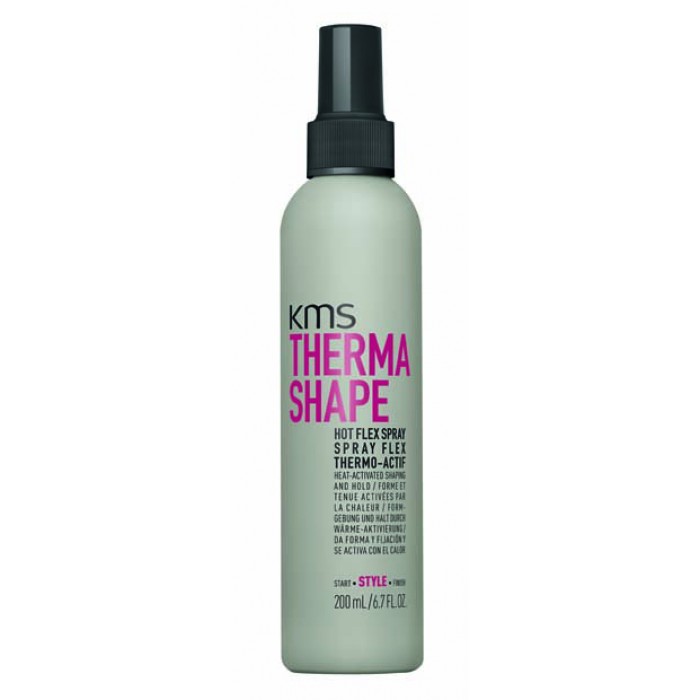 KMS - ThermaShape Hot Flex Spray 200ml – front of pack