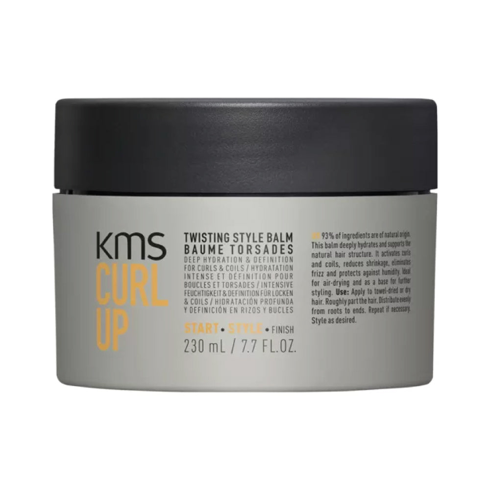 KMS - CurlUp Twisting Style Balm 230ml – front of pack