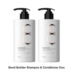KOBO Professional - Bond Builder Shampoo & Conditioner Duo Bundle – bundle contents: Bond Builder Integral Shampoo 320ml, Bond Builder Resilience Conditioner 320ml