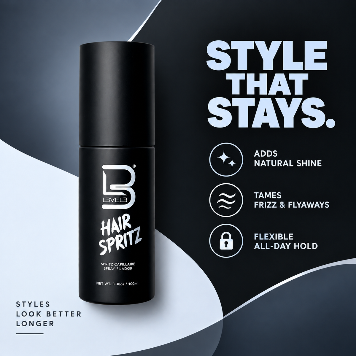 L3VEL3 Spritz benefits