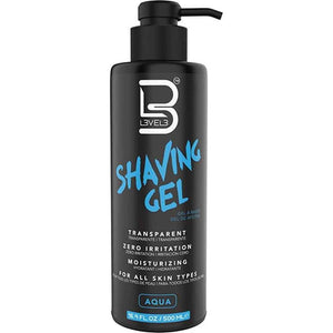 L3VEL3 - Aqua Shaving Gel & Aftershave Cologne Duo Bundle – L3VEL3 Shaving Gel Aqua 500ml (detail)