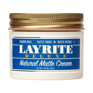 Layrite - Natural Matte Cream – Twin Pack (2 x 120g) – Layrite - Natural Matte Cream 120g
