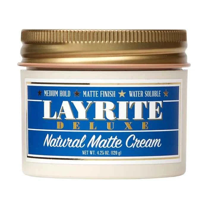 Layrite - Natural Matte Cream – Twin Pack (2 x 120g) – Layrite - Natural Matte Cream 120g