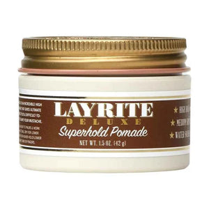 Layrite - Superhold Pomade – Twin Pack (2 x 42g) – Layrite - Superhold Pomade 42g