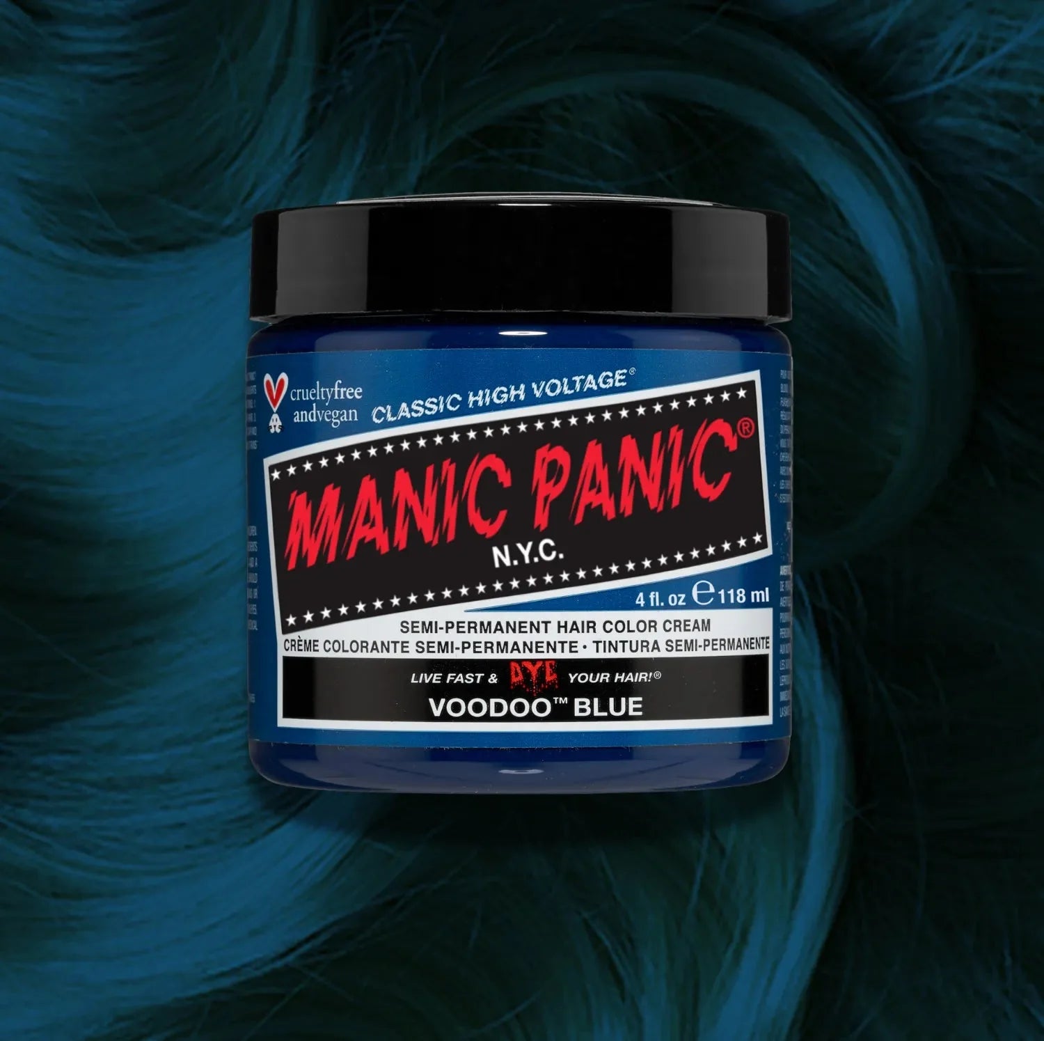Manic Panic - High Voltage Cream Voodoo Blue 118ml
