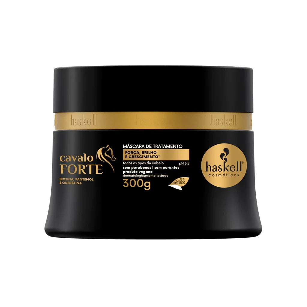 Haskell - Cavalo Forte Shampoo, Conditioner, Mask & Tonic Quad Bundle – Haskell Cavalo Forte (Strong Horse) Mask 300g
