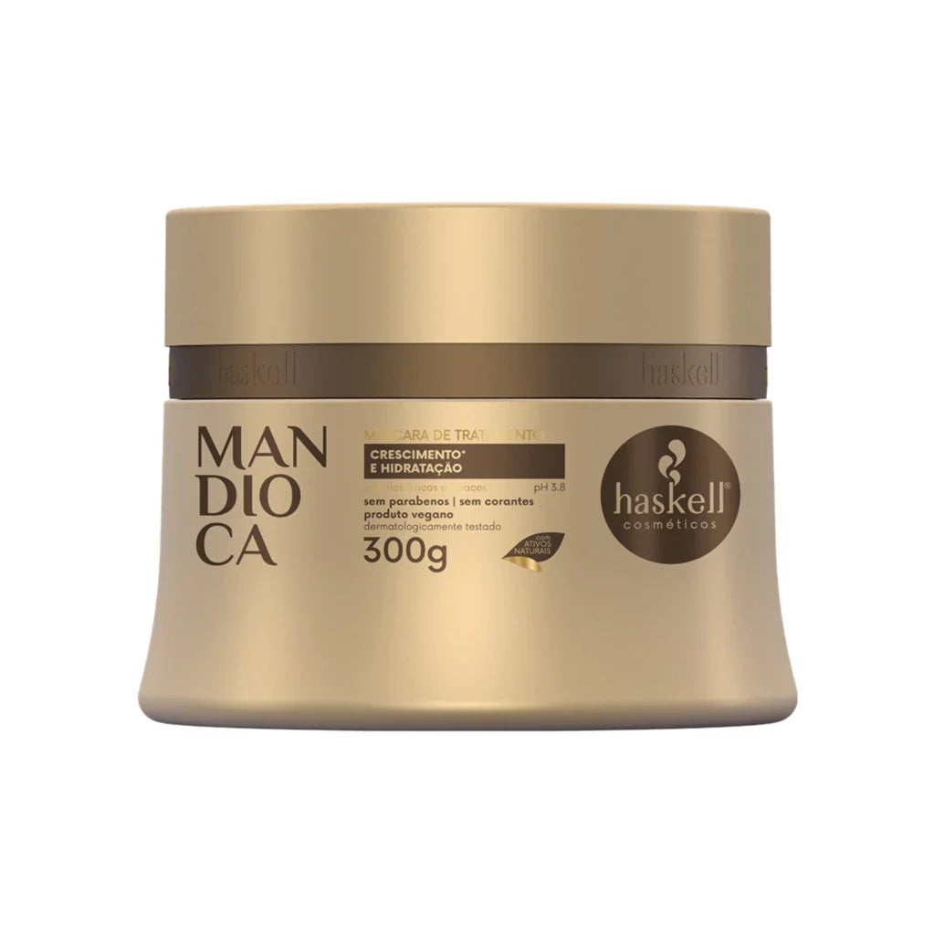 Haskell - Mandioca Shampoo, Conditioner, Mask & Leave In Quad Bundle – Haskell Mandioca (Cassava) Mask 300g
