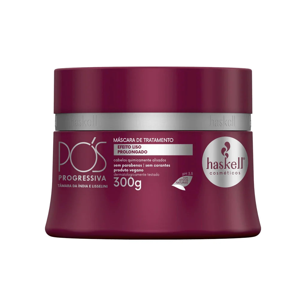 Haskell - Pos Progressiva Shampoo, Conditioner, Mask & Fluid Quad Bundle – Haskell Pos Progressiva (After Straightening) Mask 300g