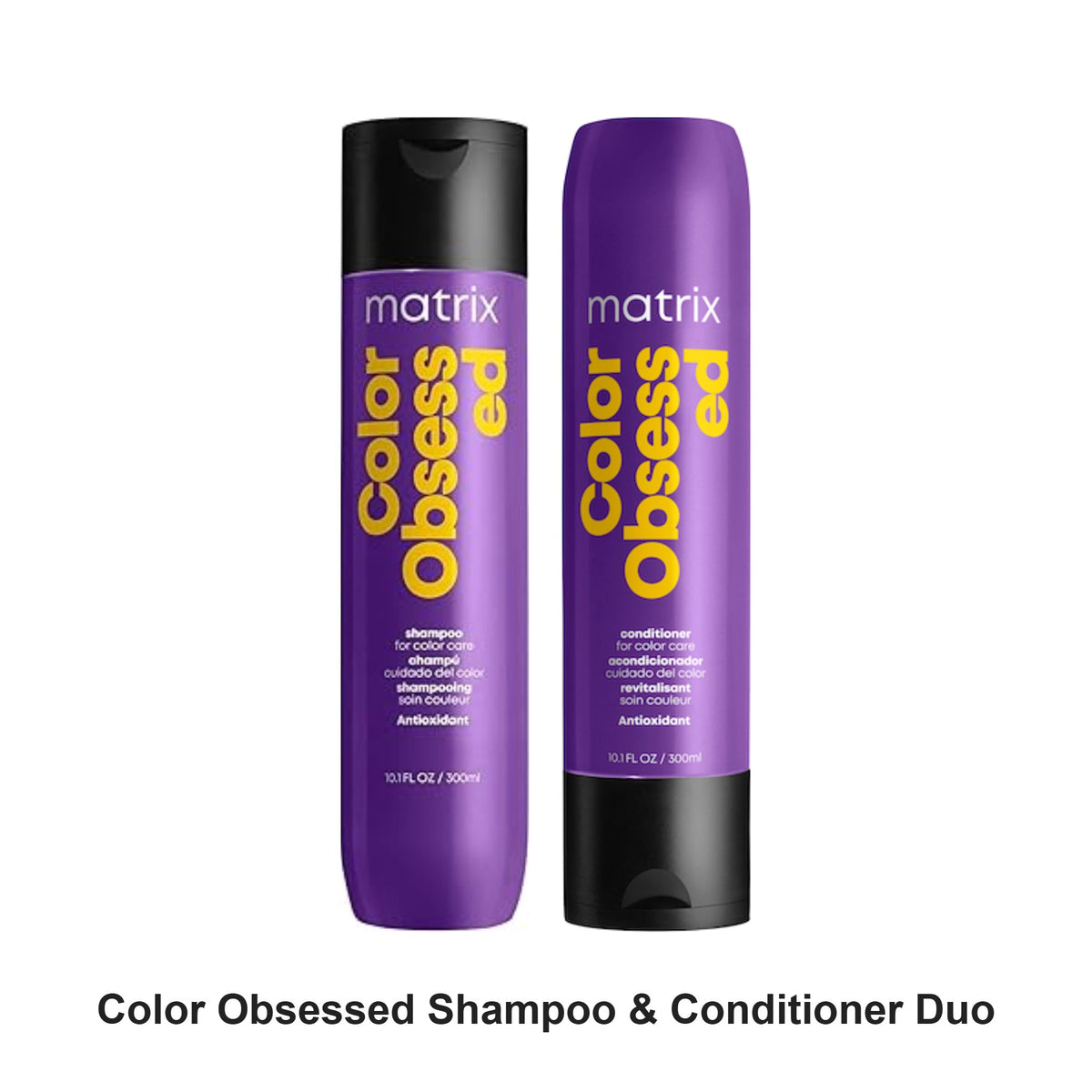 Matrix - Color Obsessed Shampoo & Conditioner Duo Bundle – bundle contents: Color Obsessed Shampoo 300ml, Color Obsessed Conditioner 300ml