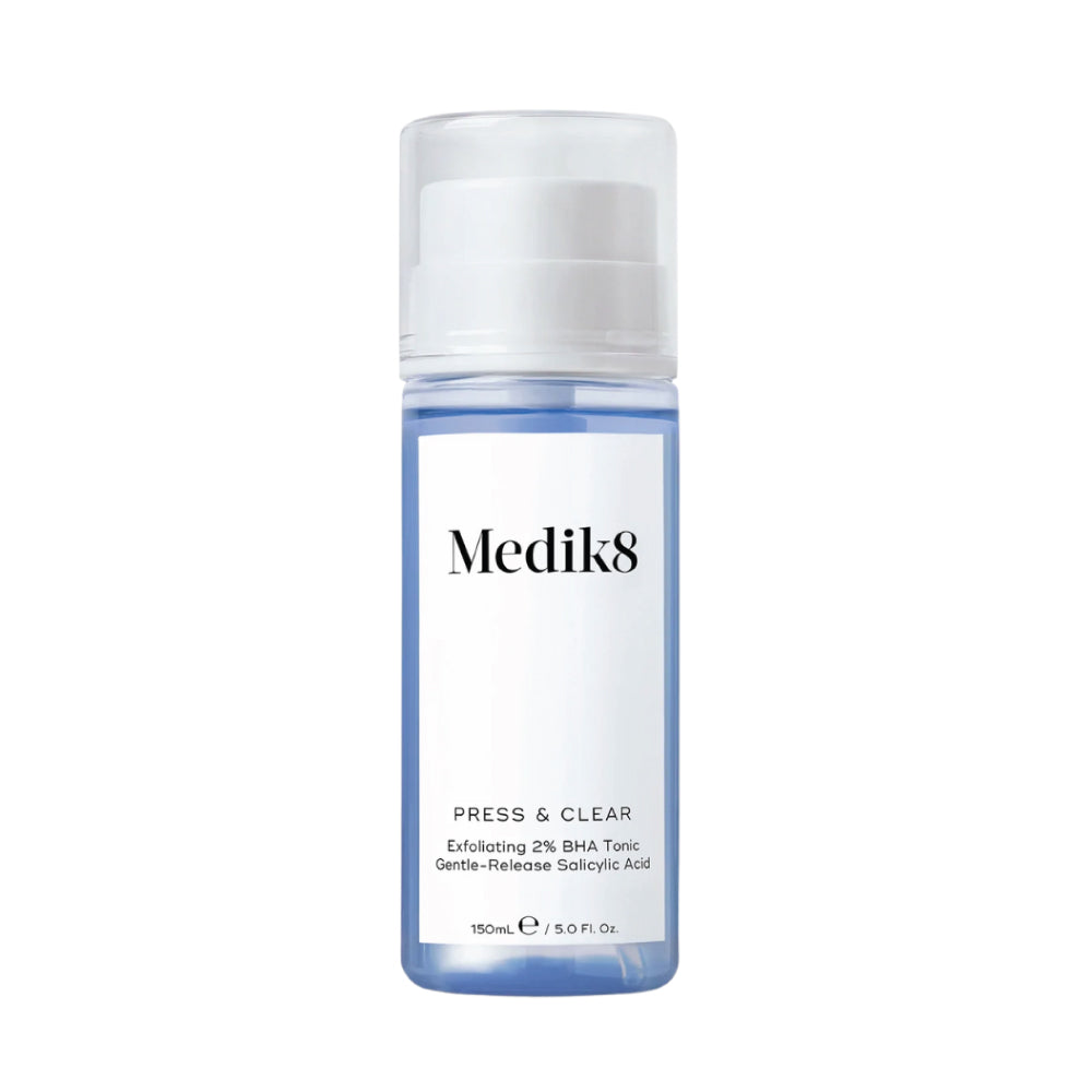 Medik8 - Press & Clear Exfoliating BHA Tonic 150ml – front of pack