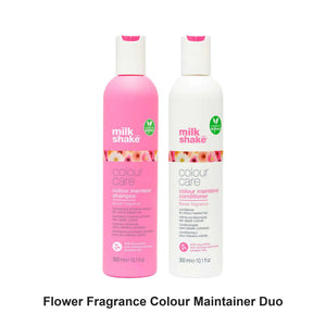 Milk Shake - Flower Fragrance Colour Maintainer Shampoo & Conditioner Duo Bundle – bundle contents: Flower Fragrance Colour Maintainer Shampoo 300ml, Flower Fragrance Colour Maintainer Conditioner 300ml