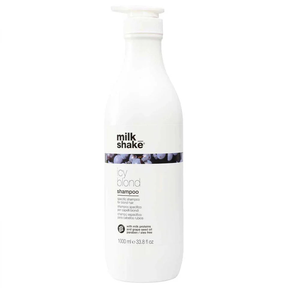 Milk Shake - Icy Blonde Shampoo & Conditioner Duo 1000ml Bundle – Milk Shake Icy Blonde Shampoo 1000ml