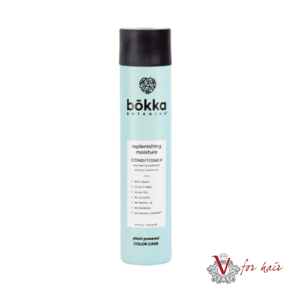 Bokka Botanika Replenishing Moisture Conditioner 300ml – bottle on white