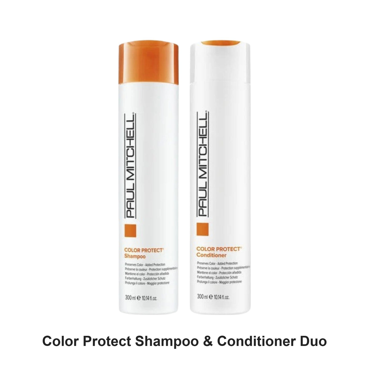 Paul Mitchell - Color Protect Shampoo & Conditioner Duo Bundle – bundle contents: Color Protect Shampoo 300ml, Color Protect Conditioner 300ml