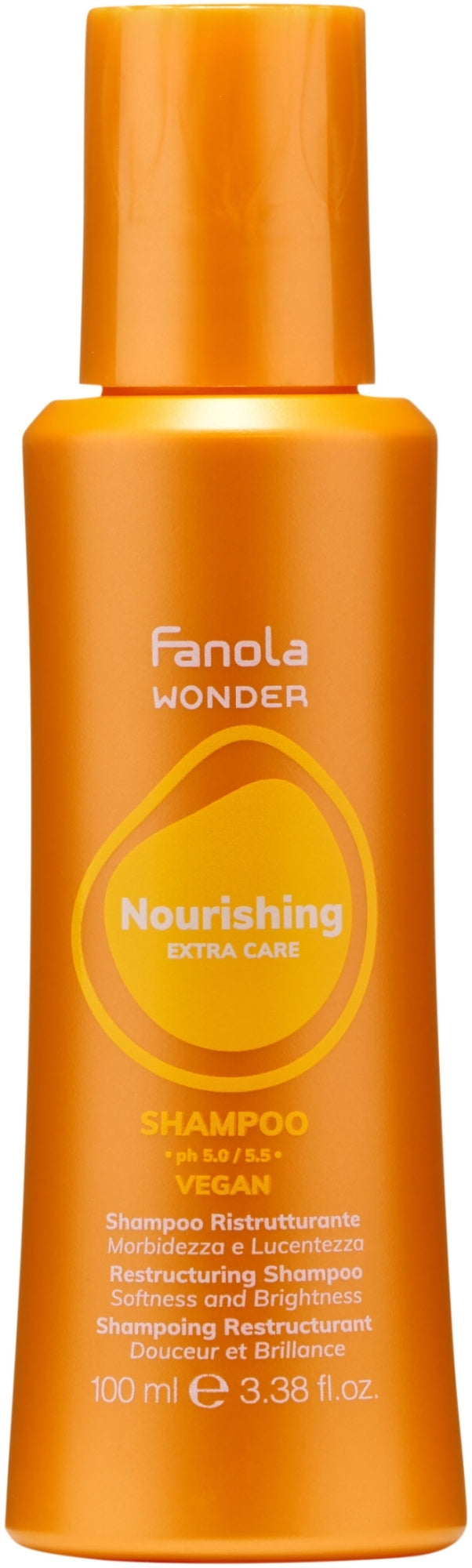 Fanola - Wonder Extra Care Nourishing Shampoo & Mask Travel Duo Bundle – Fanola Wonder Extra Care Nourishing Shampoo 100ml
