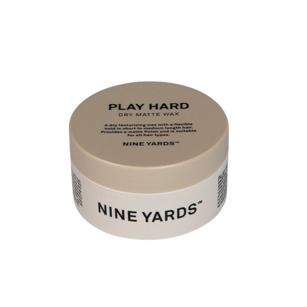 Nine Yards - Play Hard Dry Matte Paste 100ml – front of pack