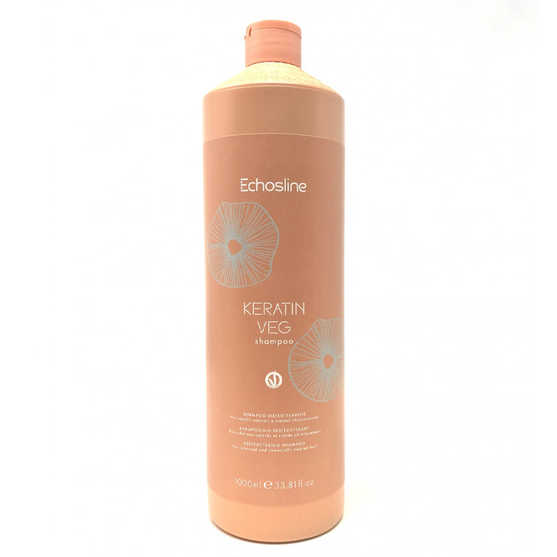 Echosline Keratin Veg Shampoo 1000ml – product shot
