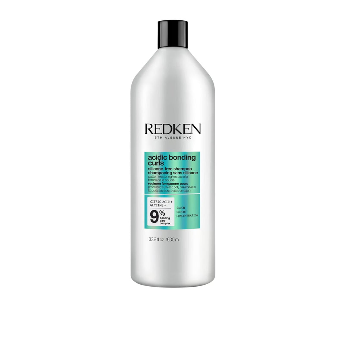 Redken - Acidic Bonding Curls Shampoo & Conditioner Duo 1000ml Bundle – Redken Acidic Bonding Curls Shampoo 1000ml