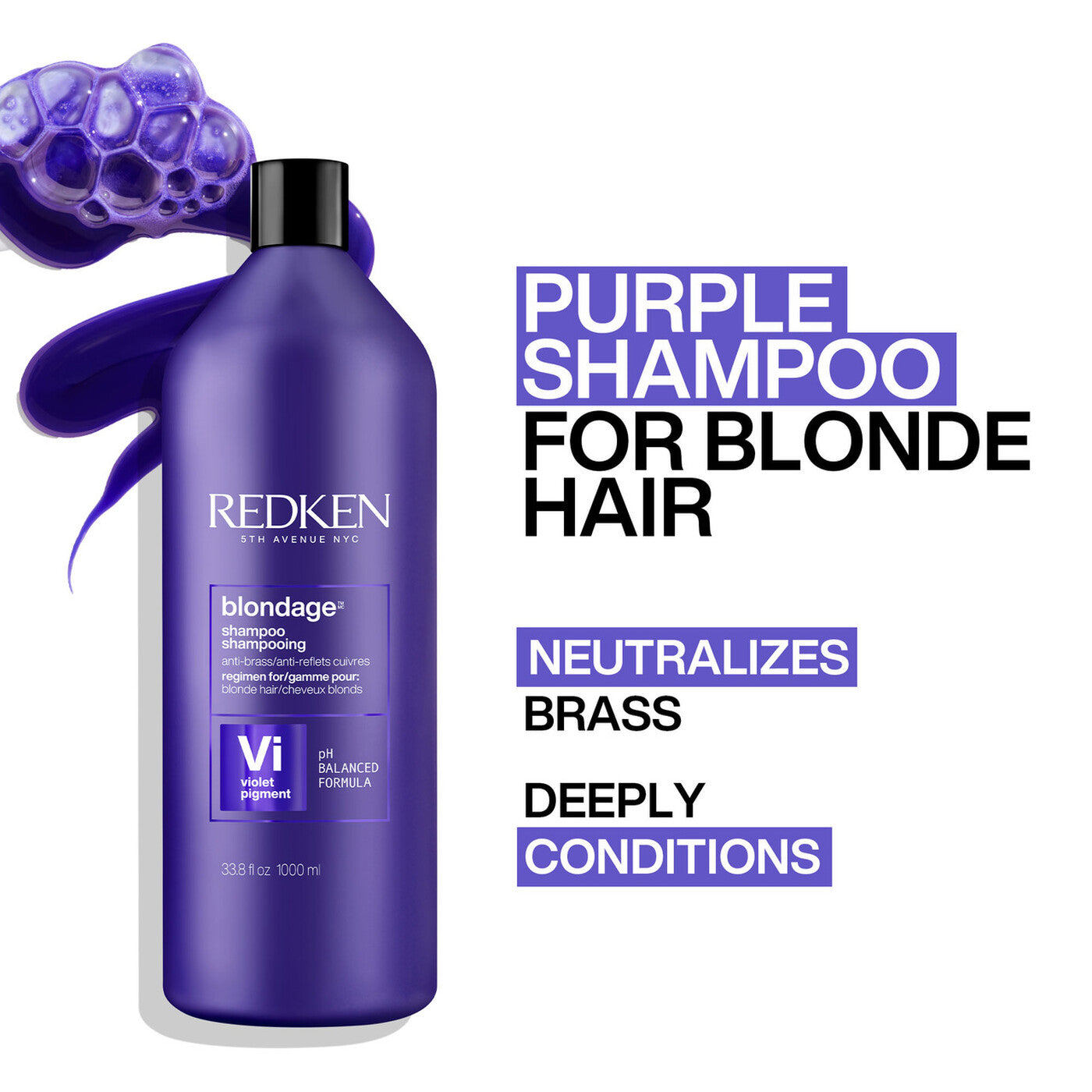 Redken - Color Extend Blondage Shampoo 1000ml