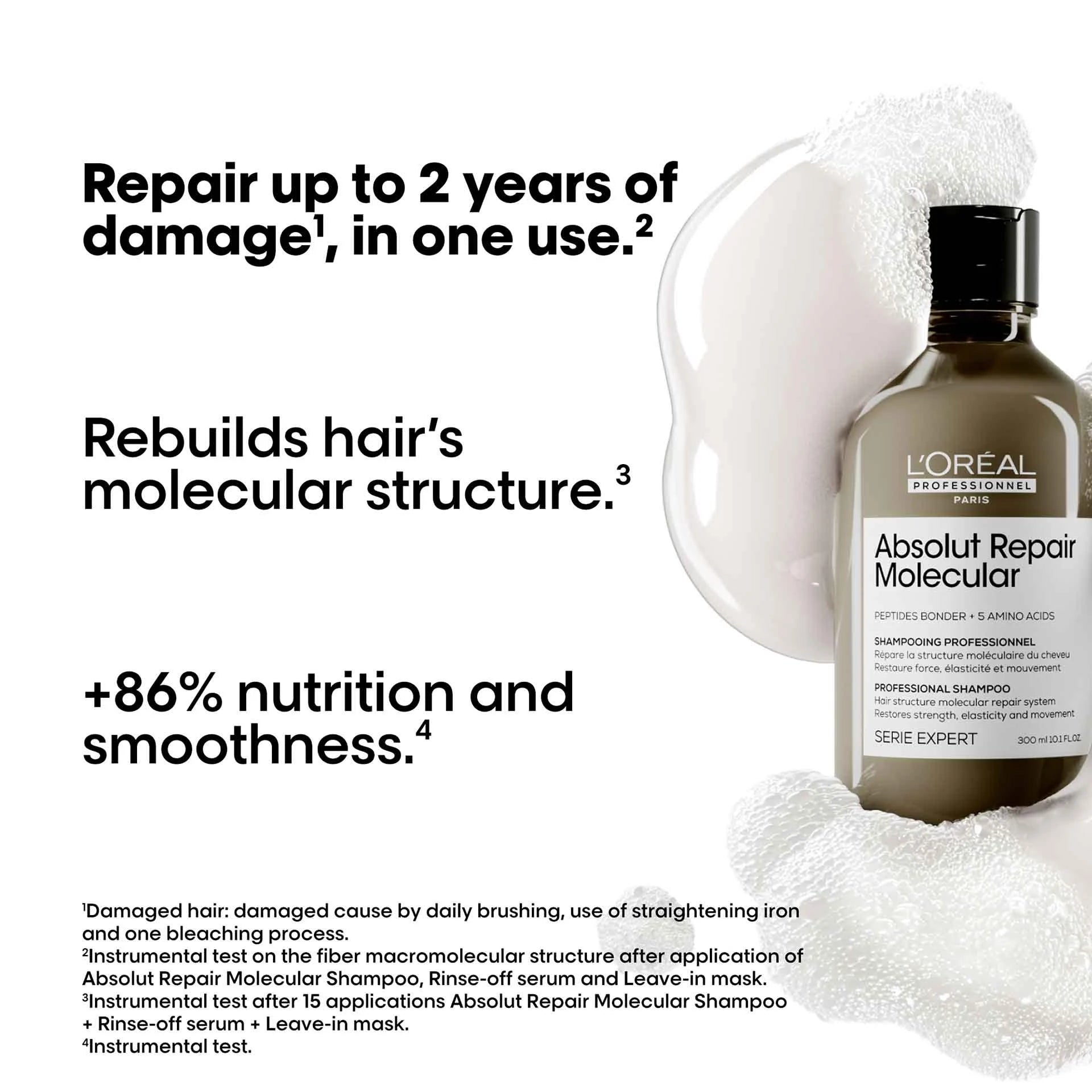 L'Oreal Professionnel - Absolut Repair Molecular Shampoo 300ml