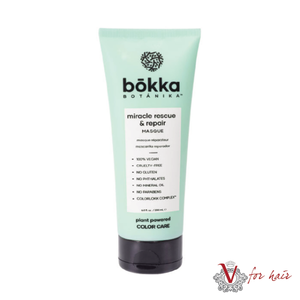Bokka Botanika Miracle Rescue & Repair Masque – pack on white
