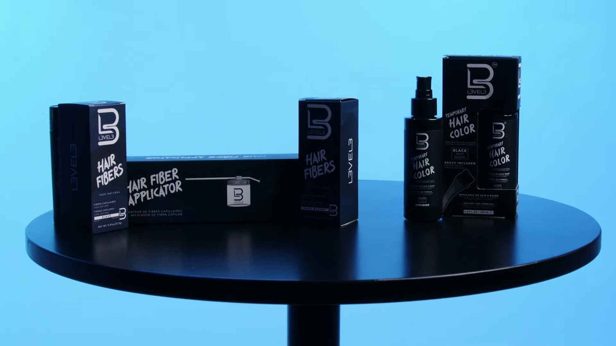 L3VEL3 - Hair Fibres Black 27.5g
