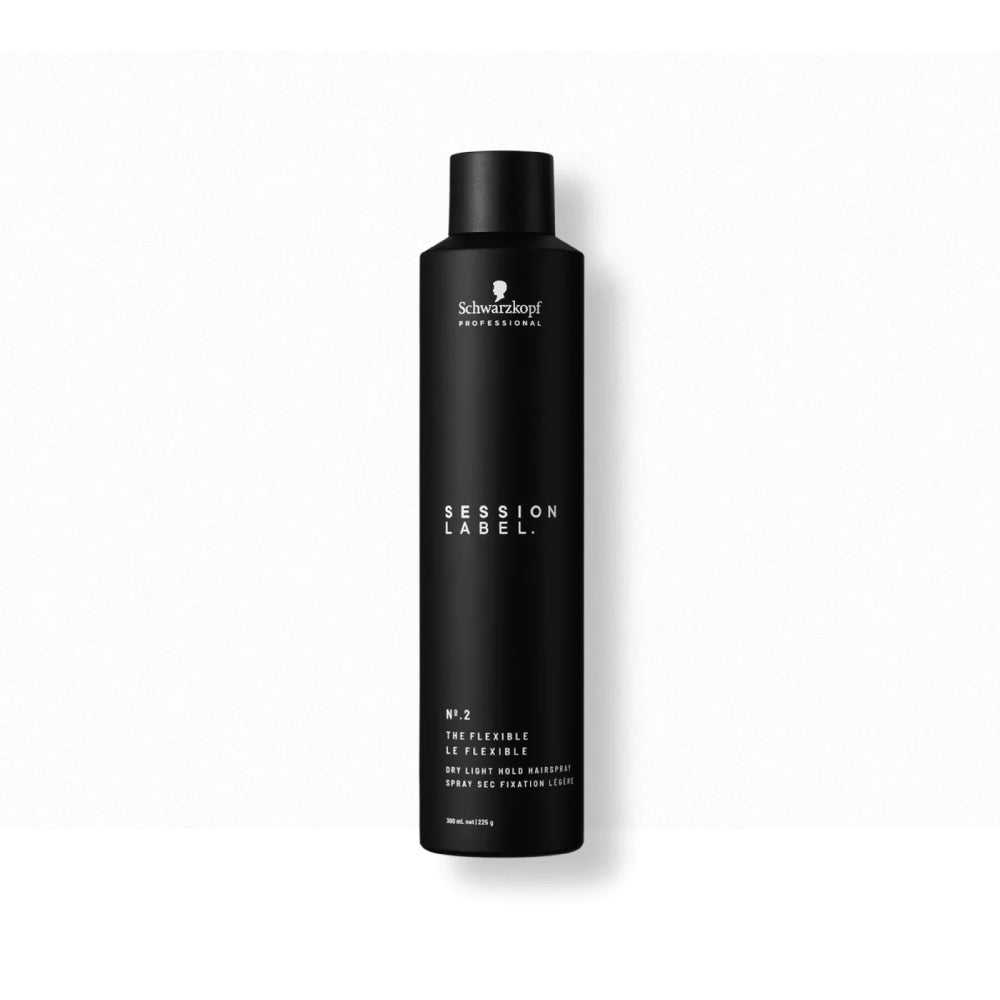 Schwarzkopf Professional - Session Label No.2 The Flexible Dry Light Hold Hairspray 300ml – front of pack