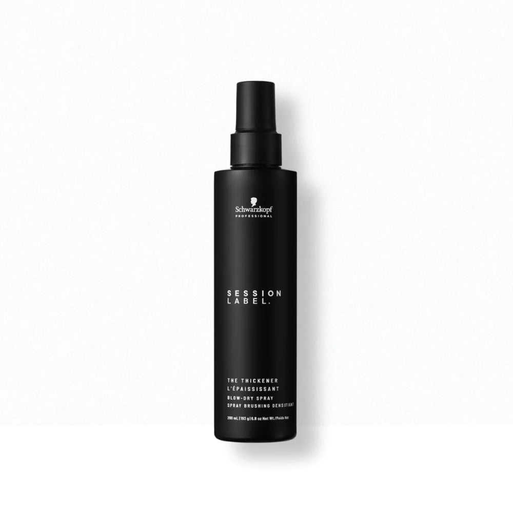 Schwarzkopf Professional - Session Label The Thickener Blow Dry Spray 200ml – front of pack