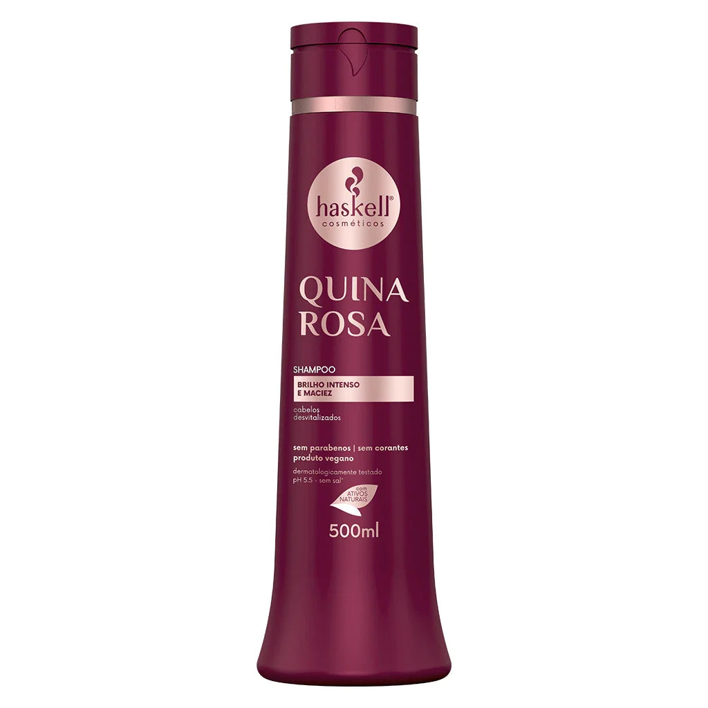 Haskell - Quina Rosa Shampoo, Conditioner & Leave In Trio Bundle – Haskell Quina Rosa (Pink Cinchona) Shampoo 500ml
