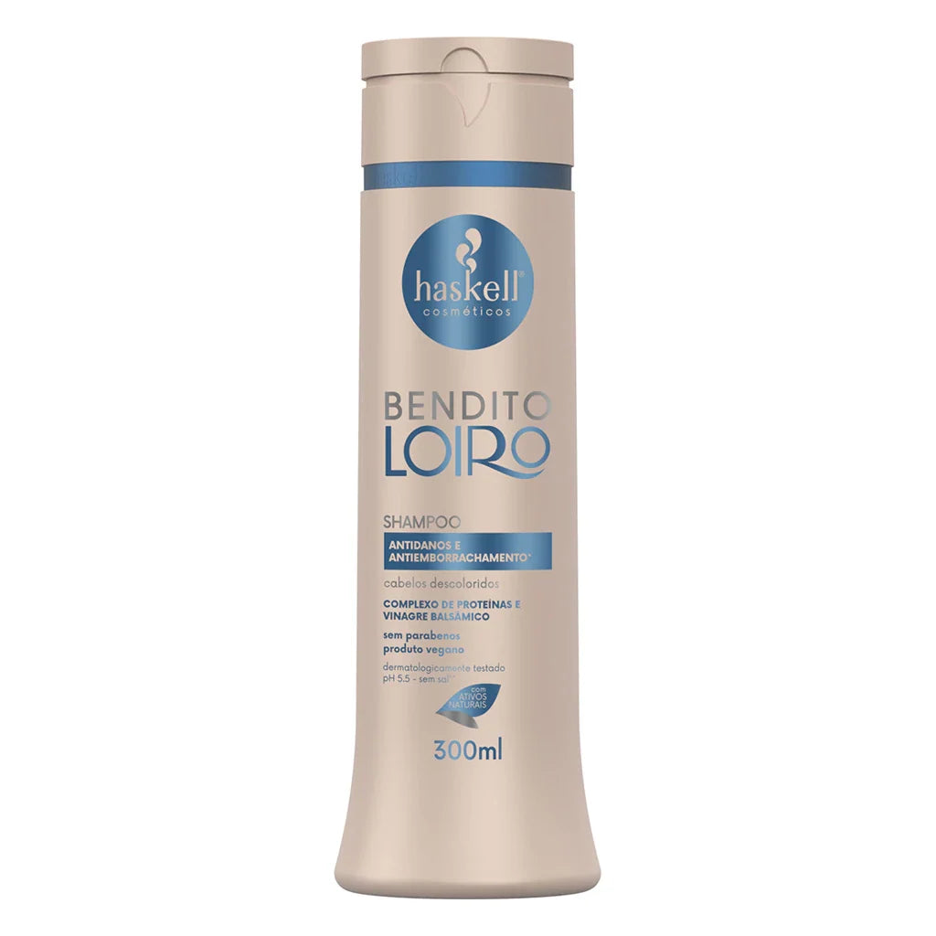 Haskell - Bendito Loiro Shampoo & Conditioner Duo Bundle – Haskell Bendito Loiro (Blessed Blond) Shampoo 300ml