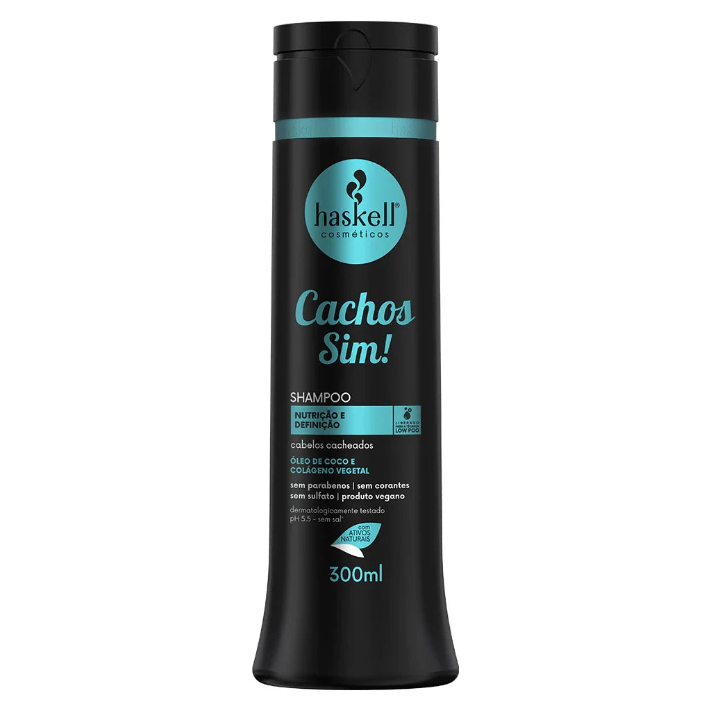 Haskell - Cachos Sim Curl Shampoo & Conditioner Duo Bundle – Haskell Cachos Sim (Curl Yes) Shampoo 300ml